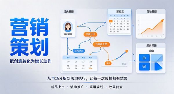 马山县营销策划